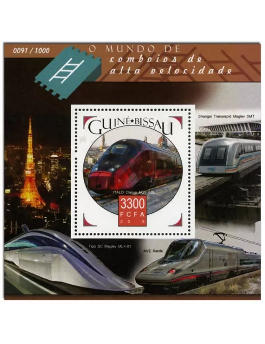 n° 1167 - Timbre GUINÉE-BISSAU Blocs et feuillets