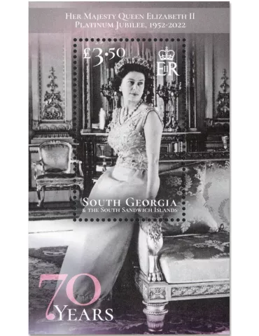 n° 30 - Timbre GEORGIE DU SUD Blocs et feuillets