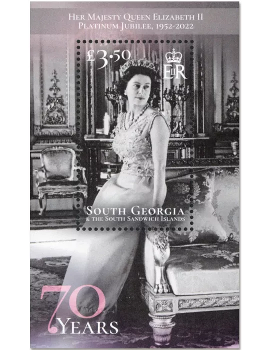 n° 30 - Timbre GEORGIE DU SUD Blocs et feuillets