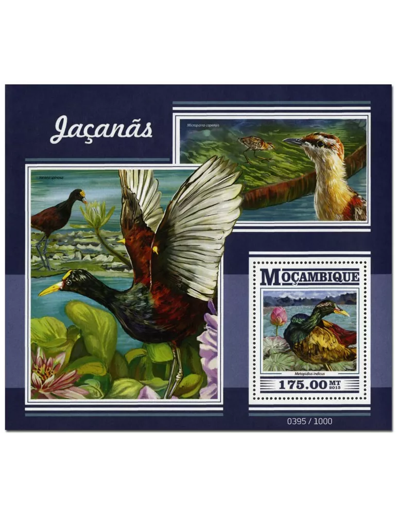 n° 1016 - Timbre MOZAMBIQUE Blocs et feuillets