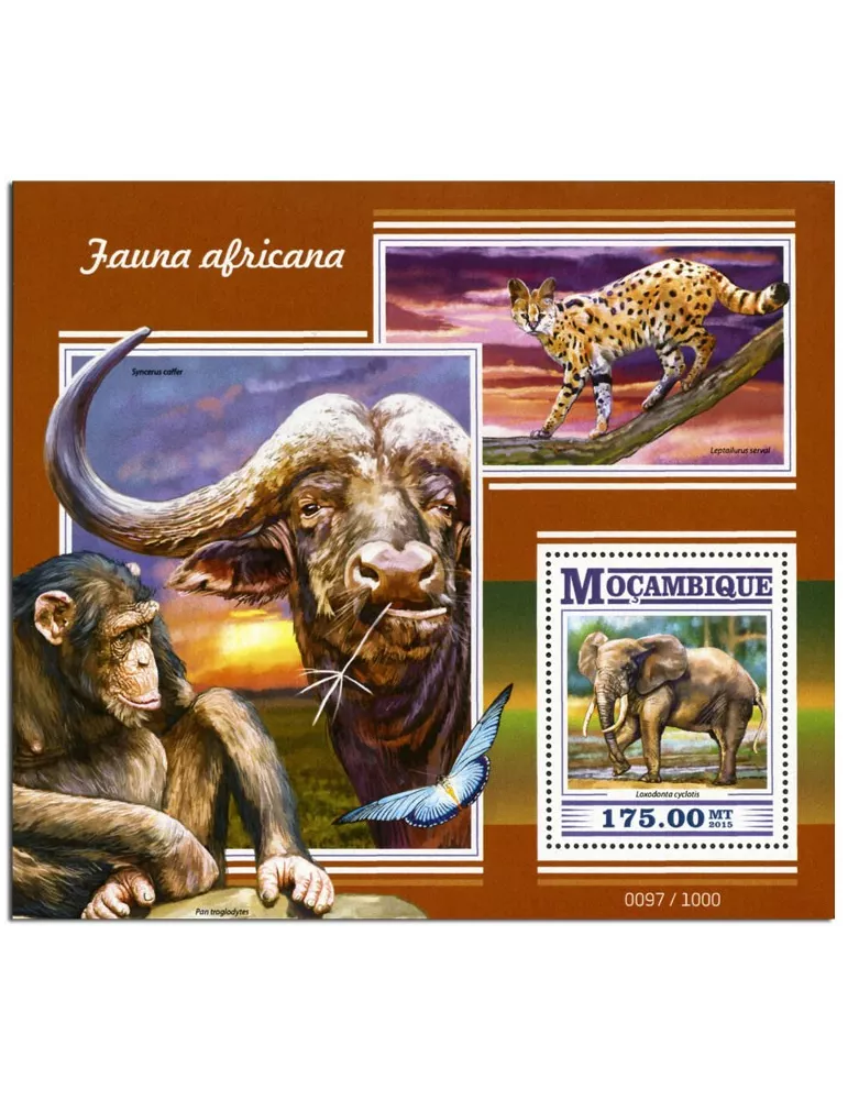 n° 979 - Timbre MOZAMBIQUE Blocs et feuillets