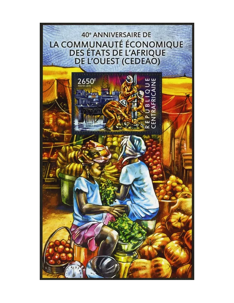 n° 771 - Timbre CENTRAFRIQUE Blocs et feuillets