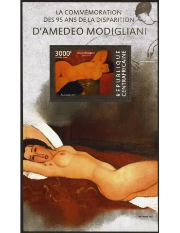 n° 786 - Timbre CENTRAFRIQUE Blocs et feuillets