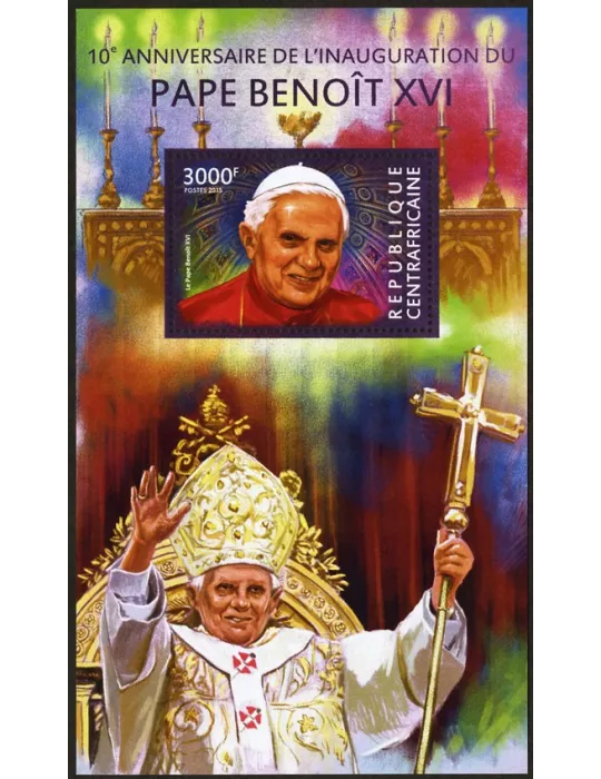 n° 790 - Timbre CENTRAFRIQUE Blocs et feuillets