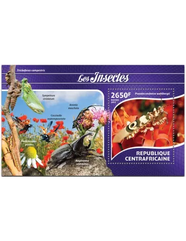 n° 800 - Timbre CENTRAFRIQUE Blocs et feuillets