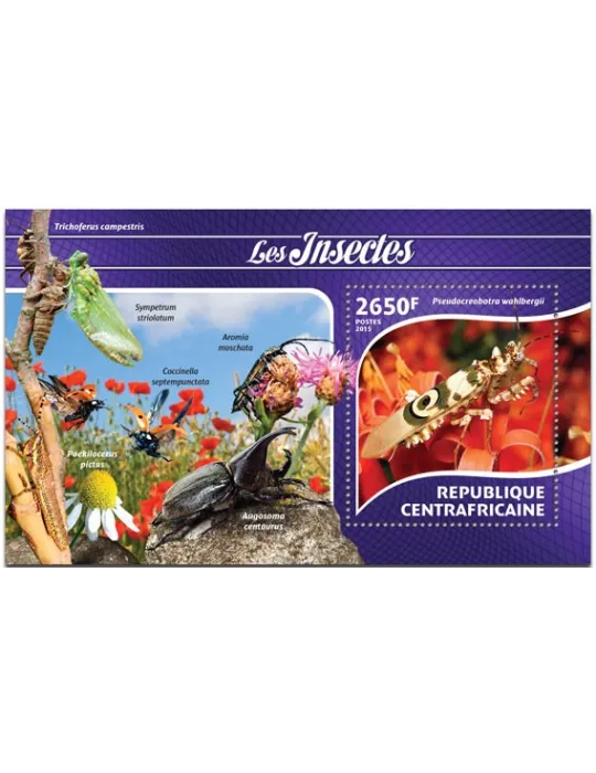 n° 800 - Timbre CENTRAFRIQUE Blocs et feuillets