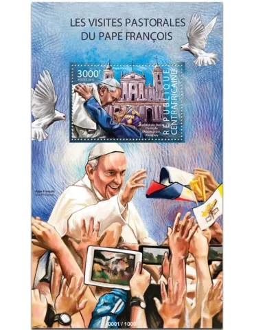 n° 825 - Timbre CENTRAFRIQUE Blocs et feuillets