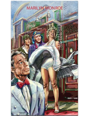 n° 826 - Timbre CENTRAFRIQUE Blocs et feuillets