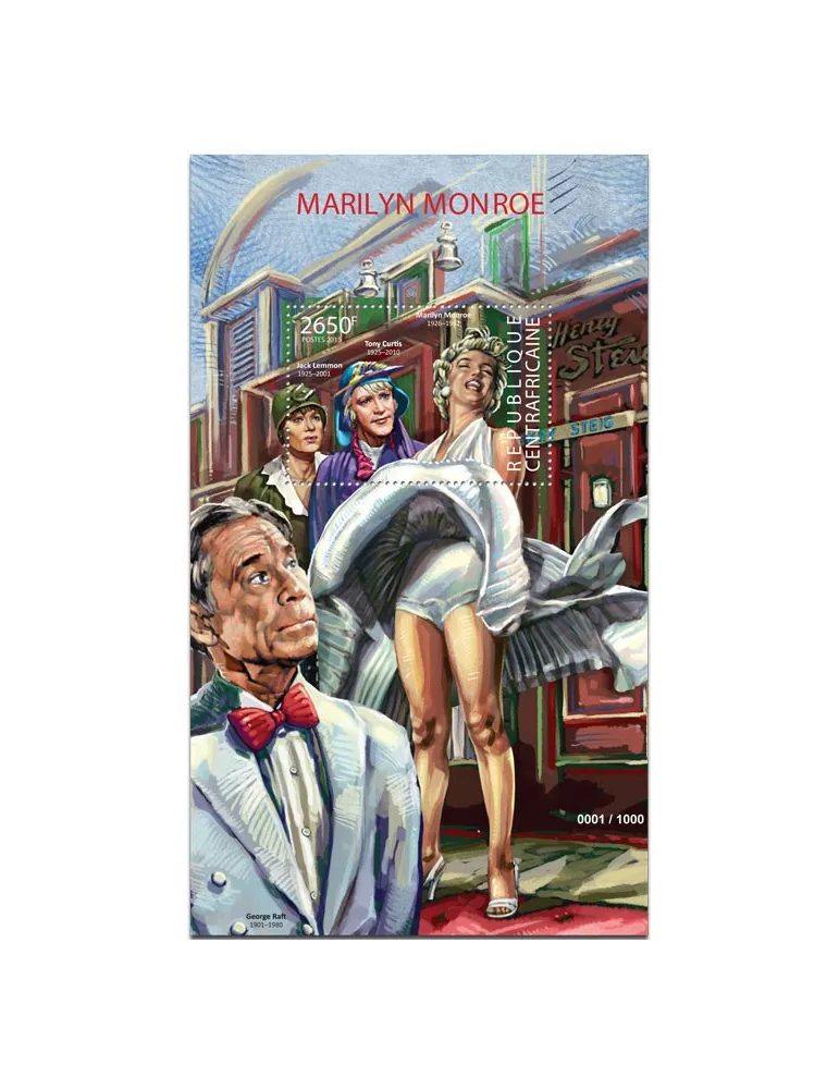 n° 826 - Timbre CENTRAFRIQUE Blocs et feuillets