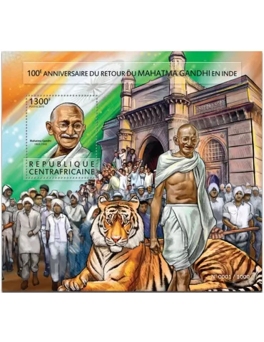 n° 863 - Timbre CENTRAFRIQUE Blocs et feuillets