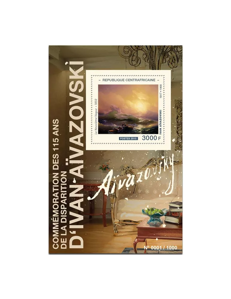 n° 880 - Timbre CENTRAFRIQUE Blocs et feuillets