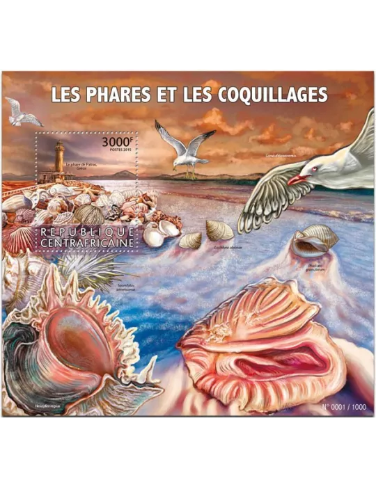 n° 896 - Timbre CENTRAFRIQUE Blocs et feuillets