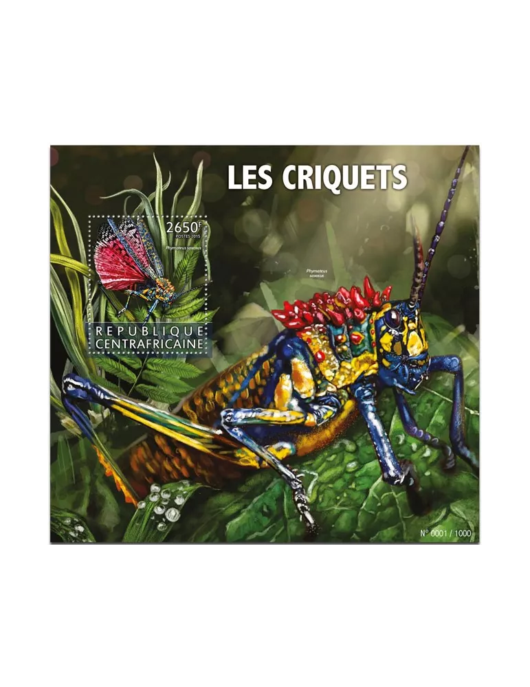 n° 899 - Timbre CENTRAFRIQUE Blocs et feuillets