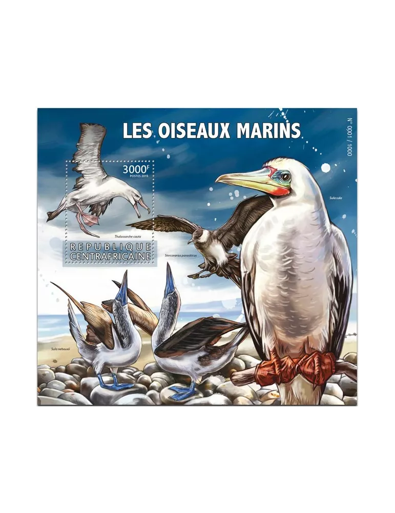 n° 908 - Timbre CENTRAFRIQUE Blocs et feuillets