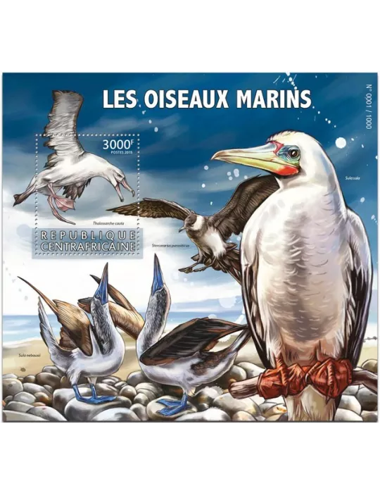 n° 908 - Timbre CENTRAFRIQUE Blocs et feuillets