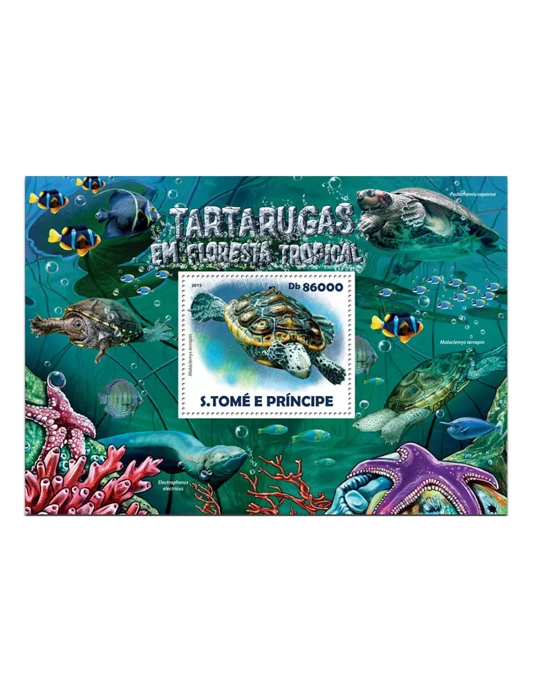 n° 837 - Timbre SAINT-THOMAS ET PRINCE Blocs et feuillets