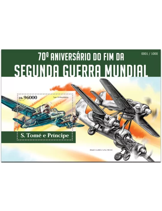 n° 849 - Timbre SAINT-THOMAS ET PRINCE Blocs et feuillets