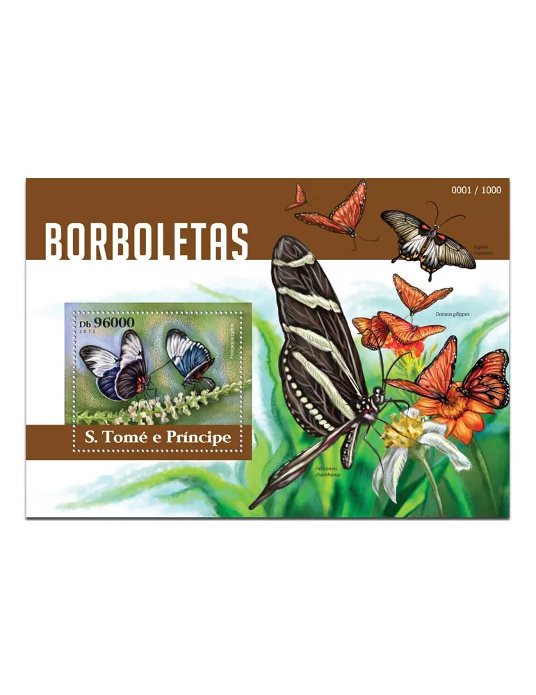 n° 852 - Timbre SAINT-THOMAS ET PRINCE Blocs et feuillets