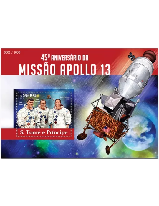 n° 855 - Timbre SAINT-THOMAS ET PRINCE Blocs et feuillets