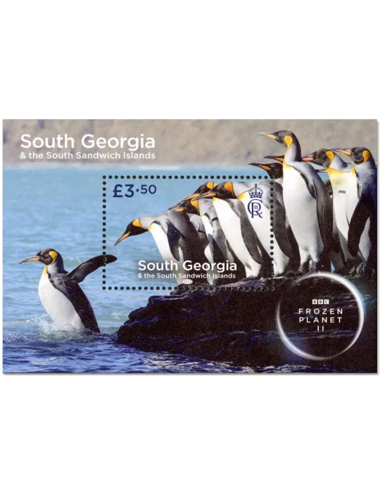 n° 33 - Timbre GEORGIE DU SUD Blocs et feuillets