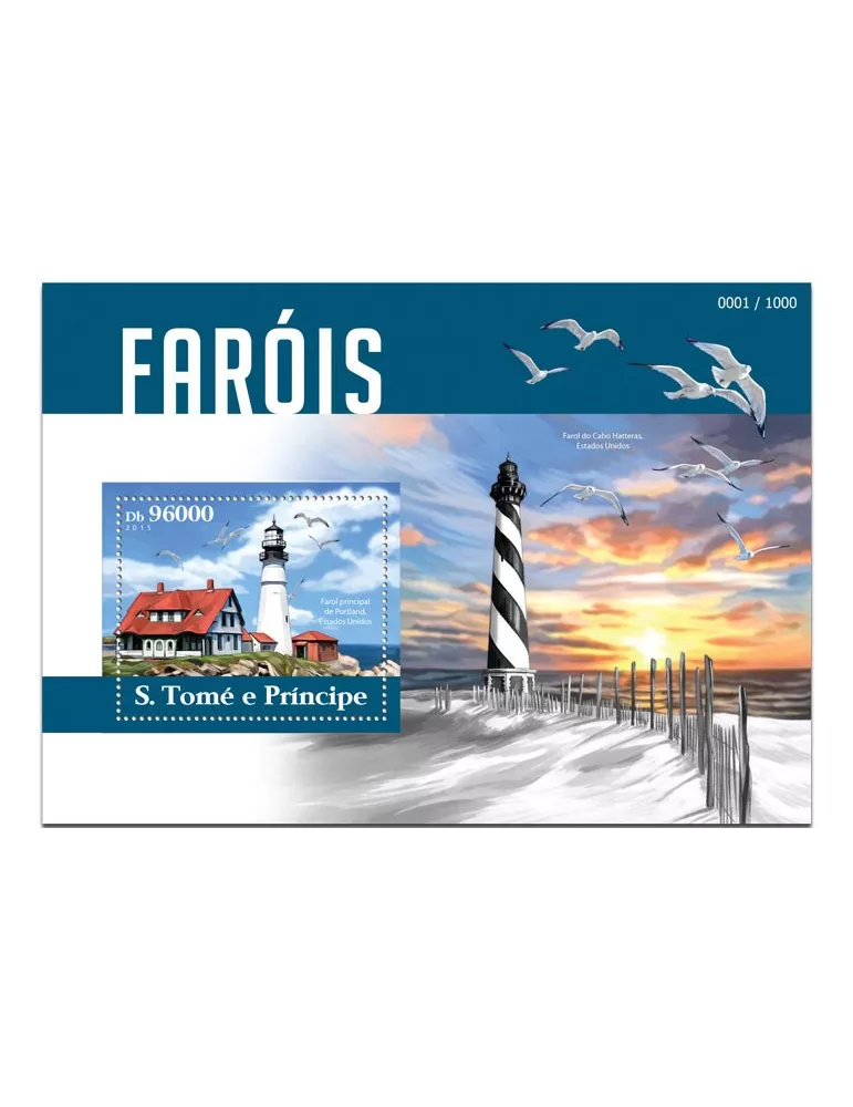 n° 856 - Timbre SAINT-THOMAS ET PRINCE Blocs et feuillets