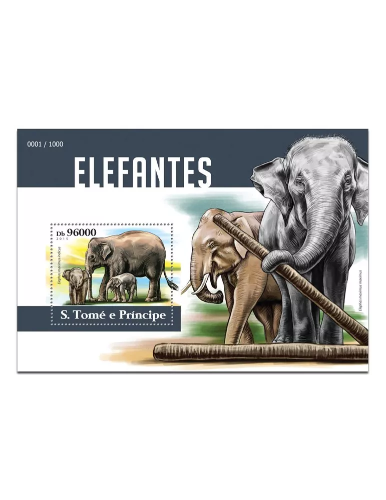 n° 867 - Timbre SAINT-THOMAS ET PRINCE Blocs et feuillets