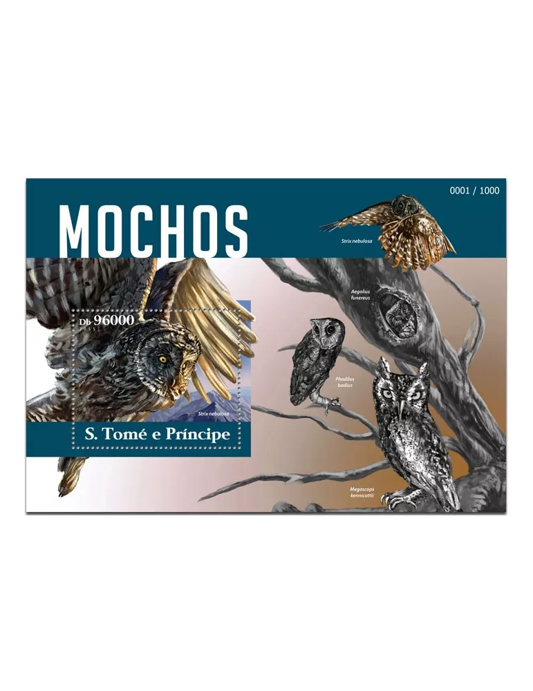 n° 870 - Timbre SAINT-THOMAS ET PRINCE Blocs et feuillets