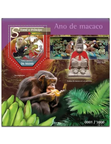 n° 892 - Timbre SAINT-THOMAS ET PRINCE Blocs et feuillets