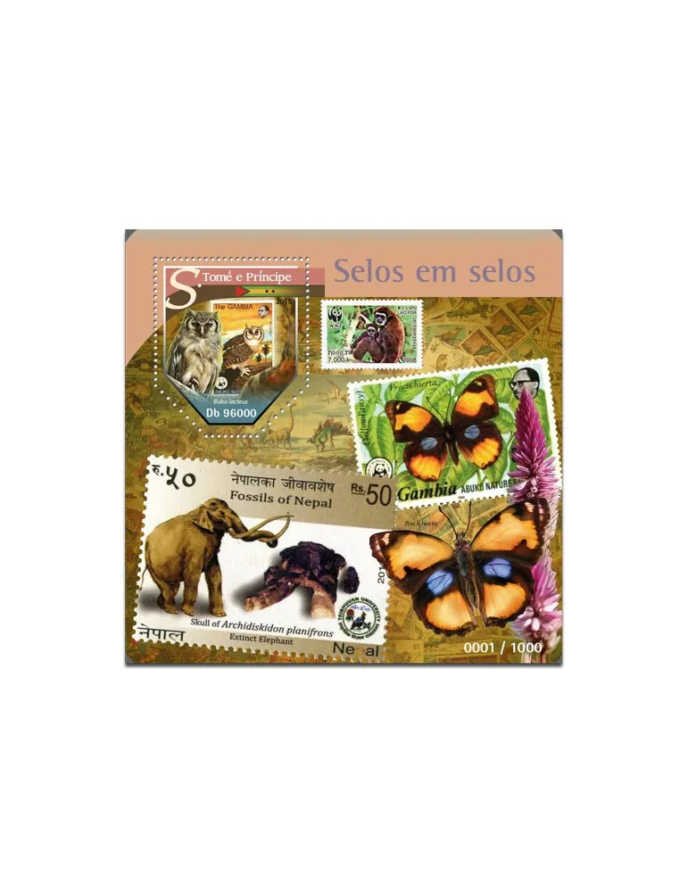 n° 893 - Timbre SAINT-THOMAS ET PRINCE Blocs et feuillets