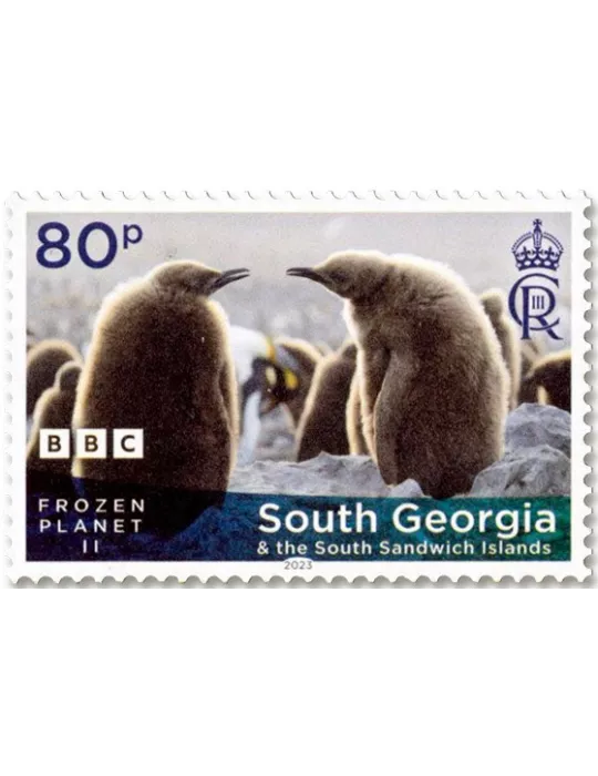 n° 794/797 - Timbre GEORGIE DU SUD Poste