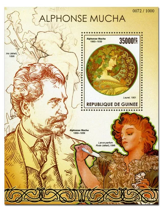 n° 1838 - Timbre GUINÉE Blocs et feuillets