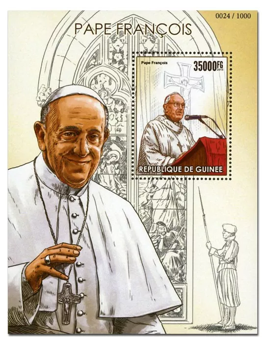 n° 1854 - Timbre GUINÉE Blocs et feuillets