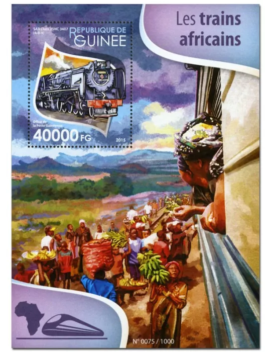 n° 1864 - Timbre GUINÉE Blocs et feuillets