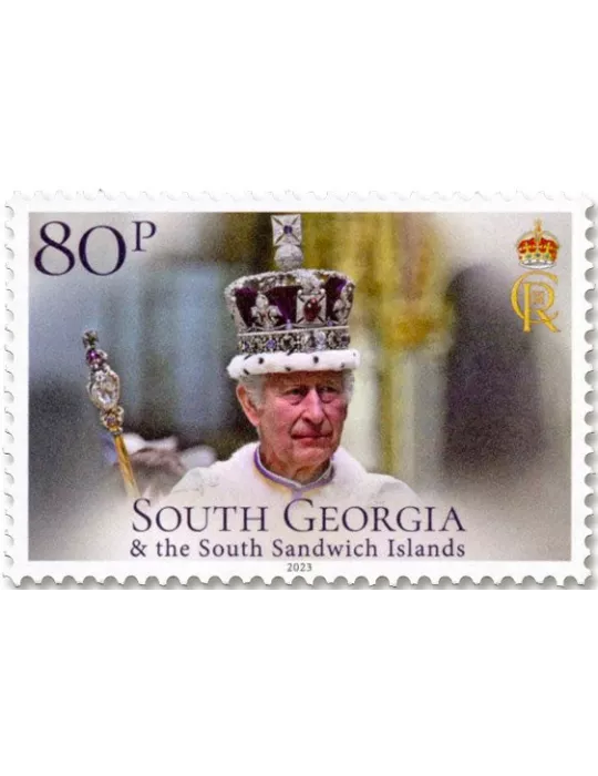 n° 798/801 - Timbre GEORGIE DU SUD Poste