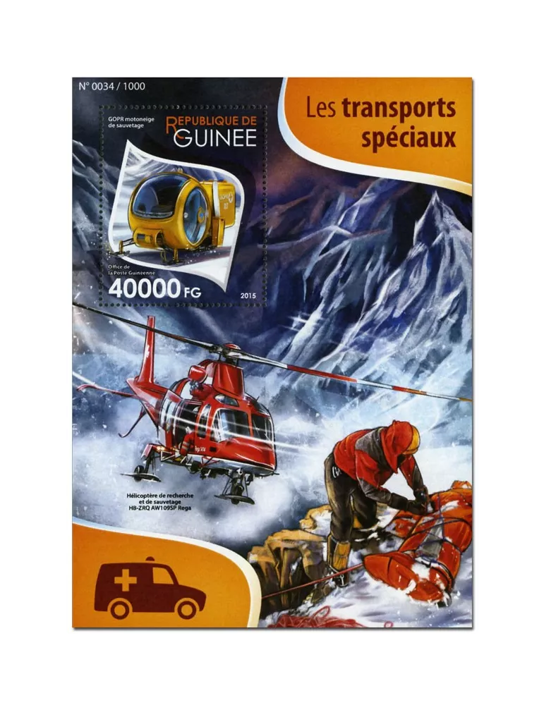 n° 1884 - Timbre GUINÉE Blocs et feuillets