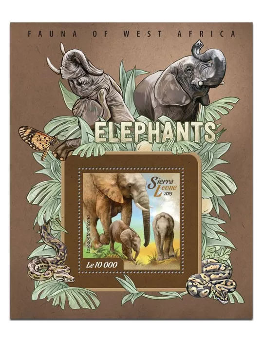 n° 709 - Timbre SIERRA LEONE Blocs et feuillets