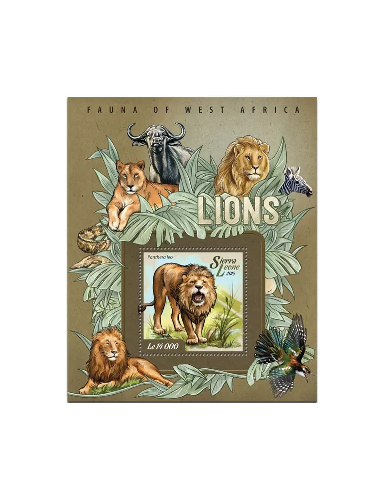 n° 718 - Timbre SIERRA LEONE Blocs et feuillets