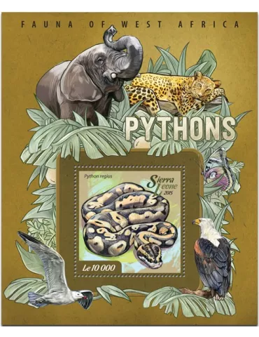 n° 725 - Timbre SIERRA LEONE Blocs et feuillets