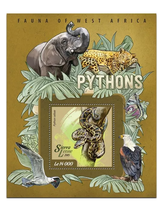 n° 726 - Timbre SIERRA LEONE Blocs et feuillets