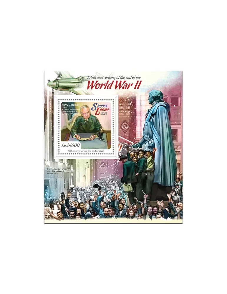 n° 733 - Timbre SIERRA LEONE Blocs et feuillets