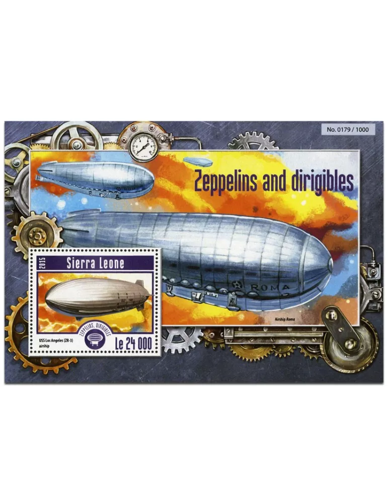 n° 761 - Timbre SIERRA LEONE Blocs et feuillets