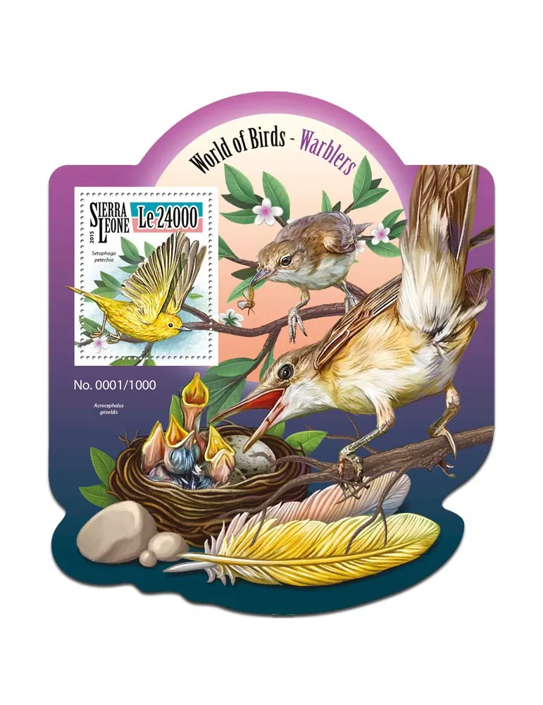 n° 828 - Timbre SIERRA LEONE Blocs et feuillets