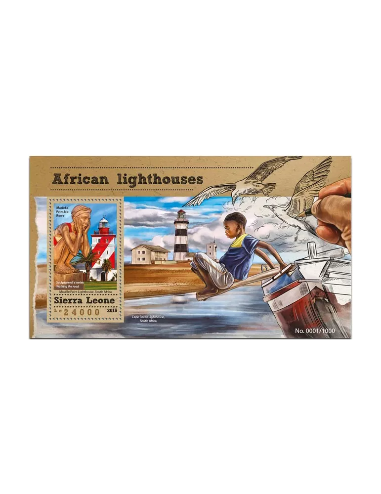 n° 837 - Timbre SIERRA LEONE Blocs et feuillets