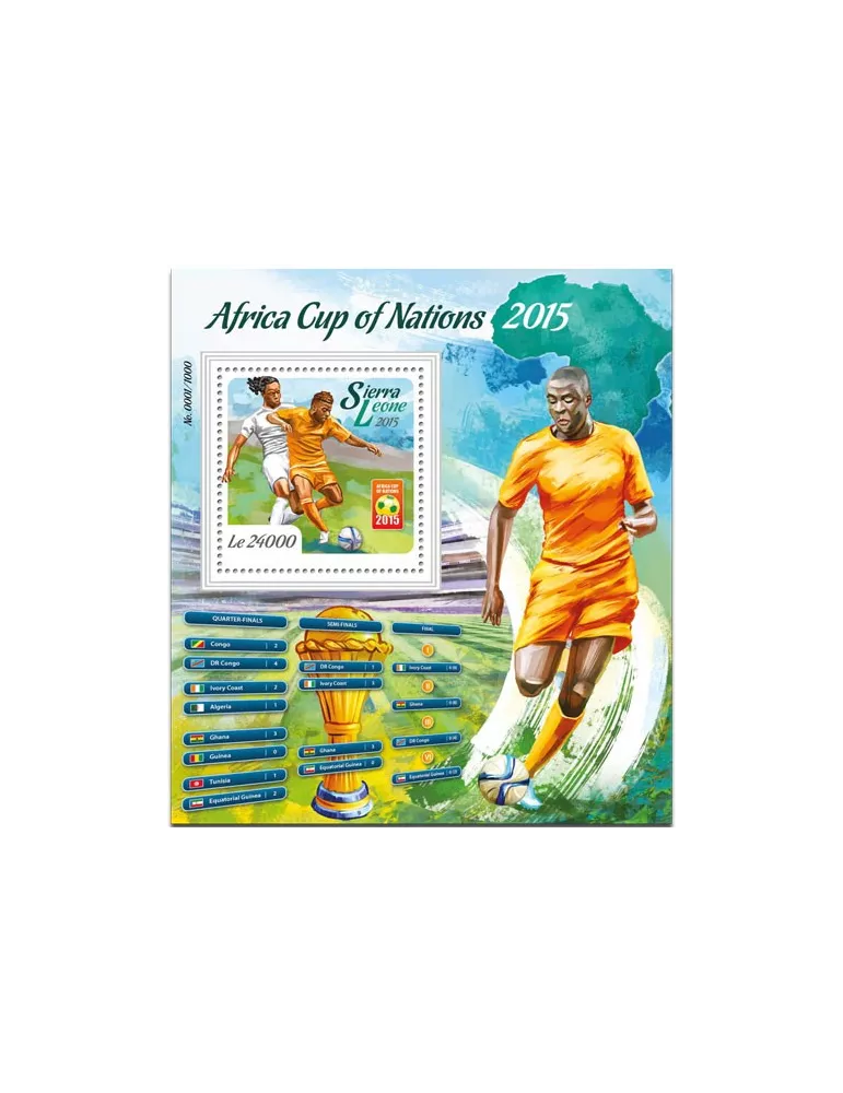 n° 852 - Timbre SIERRA LEONE Blocs et feuillets