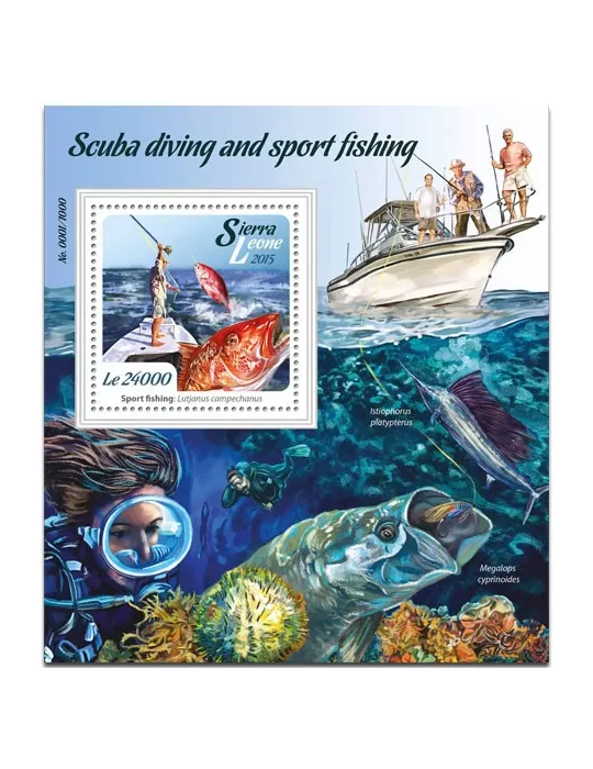 n° 865 - Timbre SIERRA LEONE Blocs et feuillets