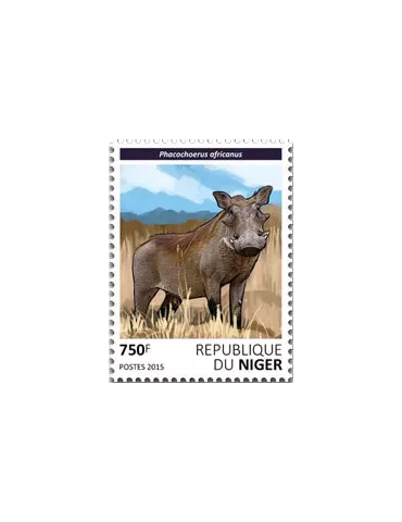 n° 3195 - Timbre NIGER Poste 2