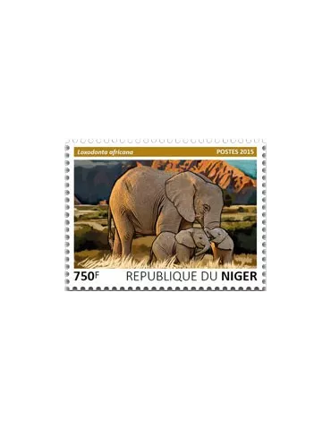n° 3199 - Timbre NIGER Poste