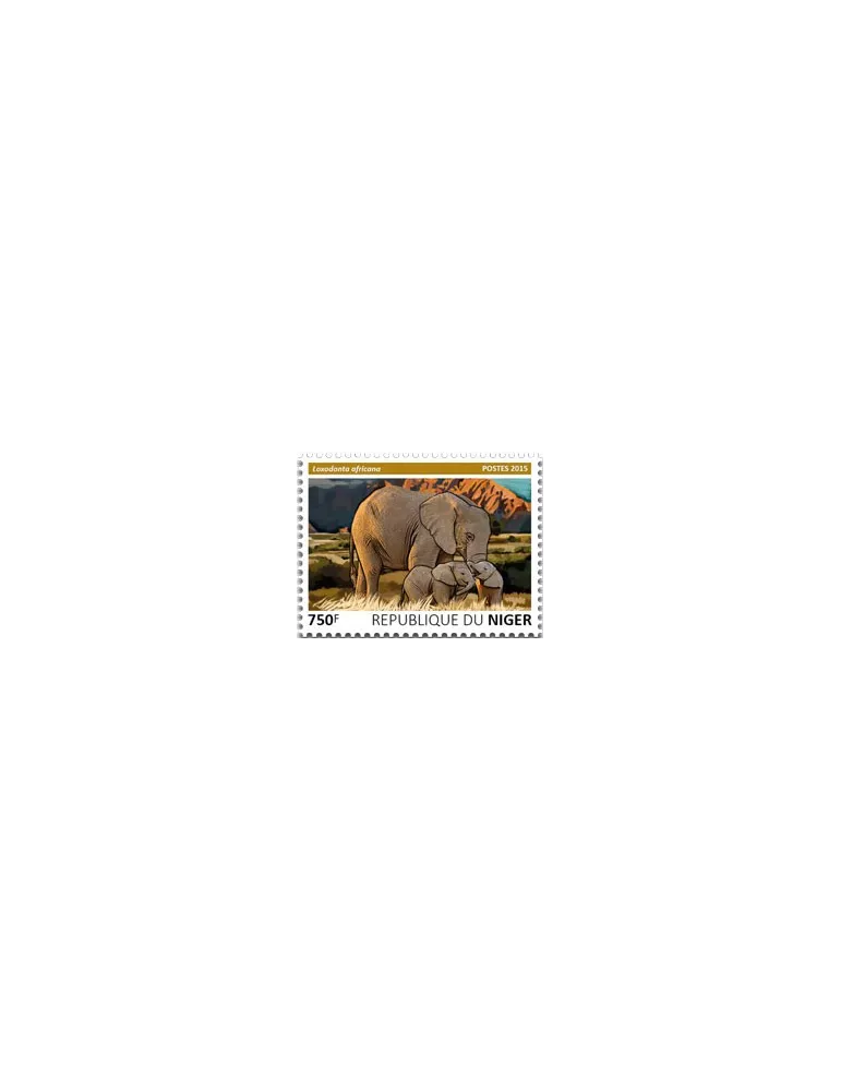 n° 3199 - Timbre NIGER Poste