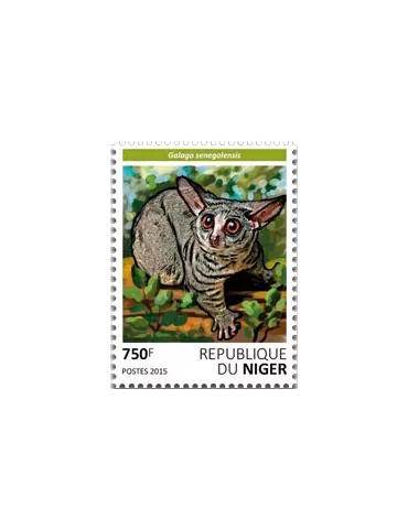 n° 3239 - Timbre NIGER Poste 2