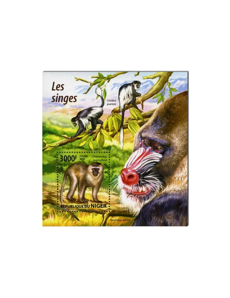 n° 416 - Timbre NIGER Blocs et feuillets